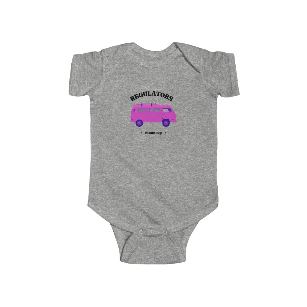 Regulators Mount Up! Infant Fine Jersey Bodysuit