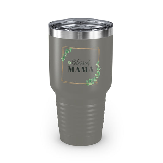 Blessed Mama Ringneck Tumbler, 30oz