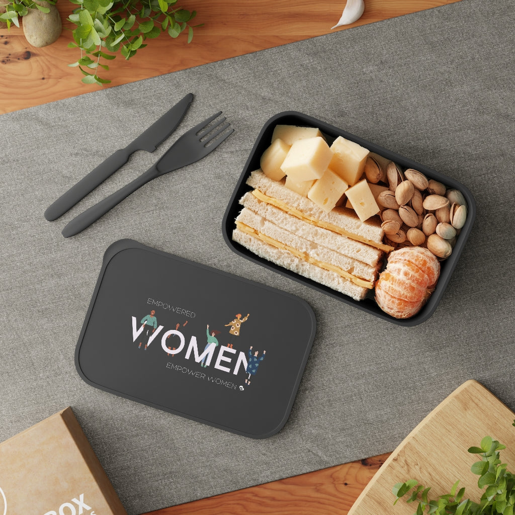 Empowered Women Lunch Box with Utensils