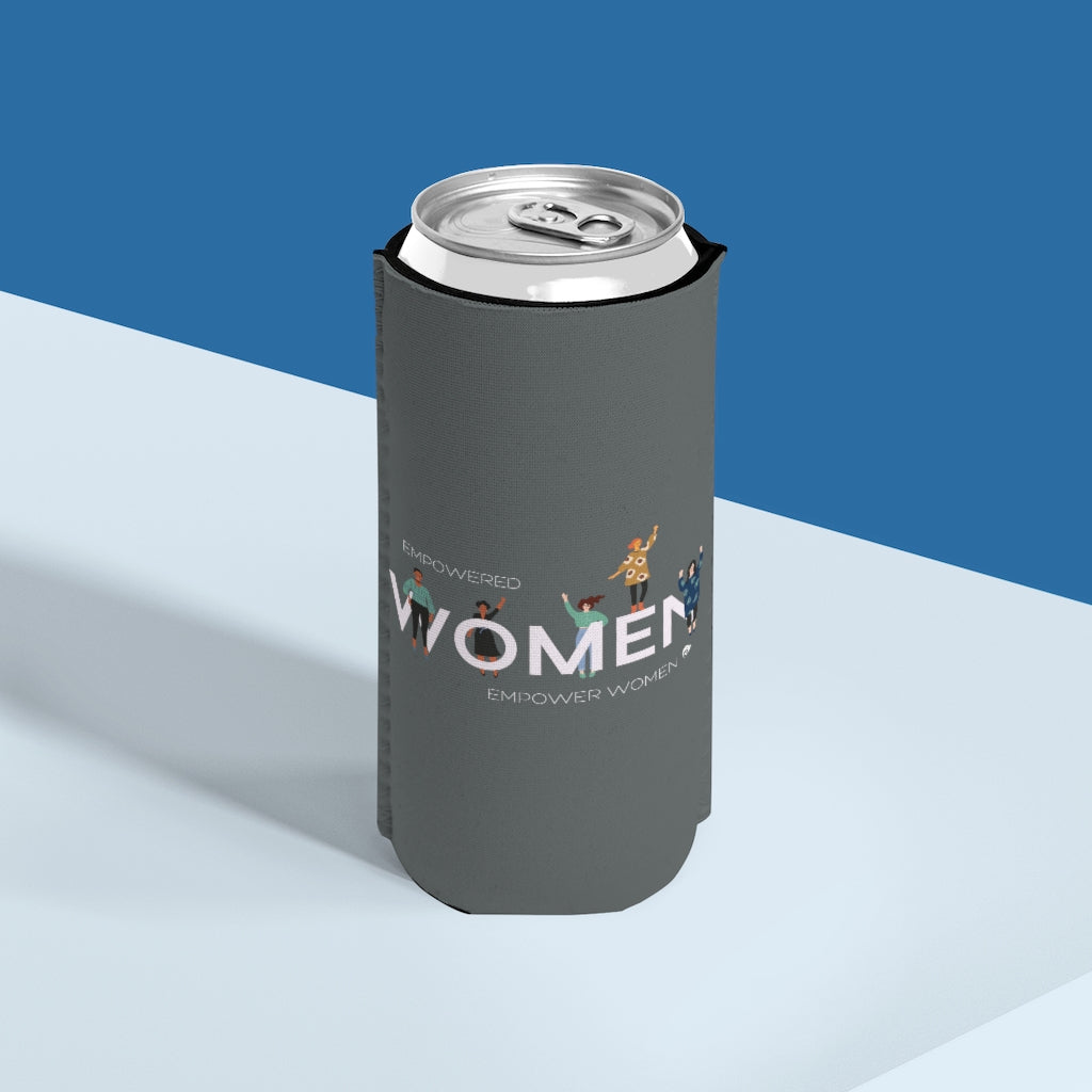 Empowered Women Slim Can Cooler