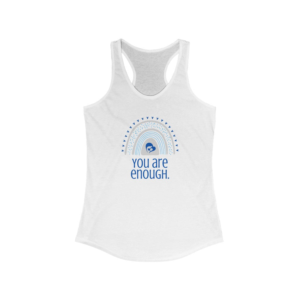 You are Enough Racerback Tank