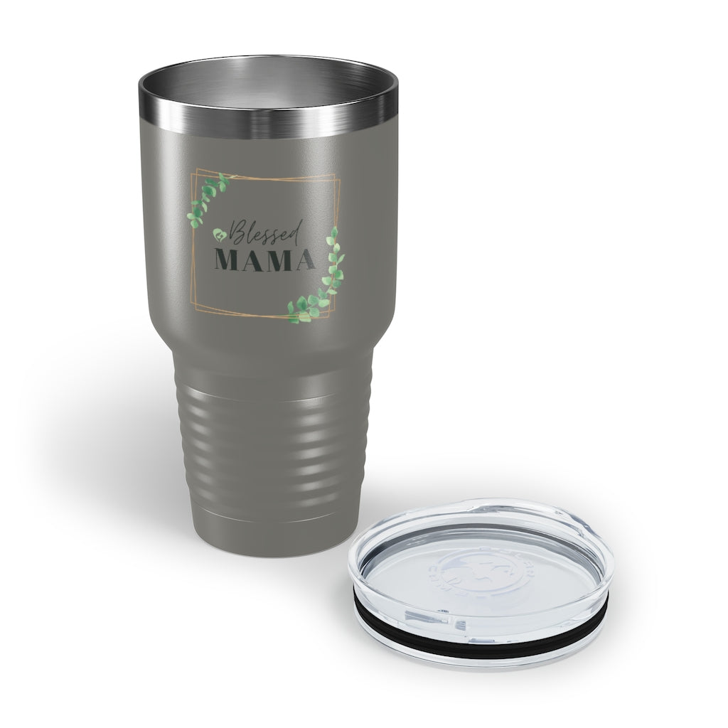 Blessed Mama Ringneck Tumbler, 30oz
