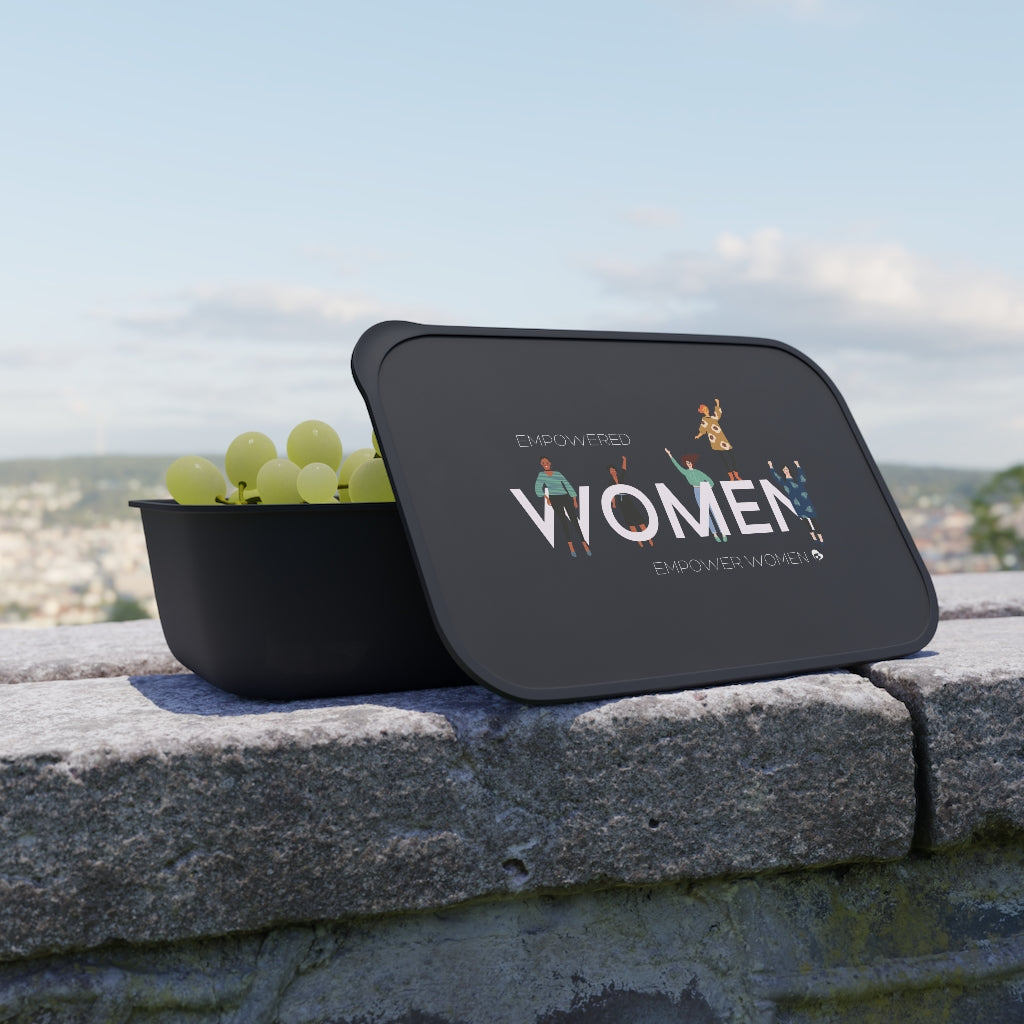Empowered Women Lunch Box with Utensils