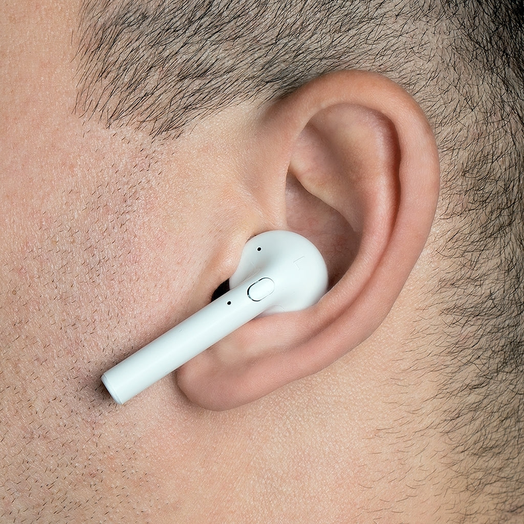 I rocked the 1990's Essos Wireless Earbuds