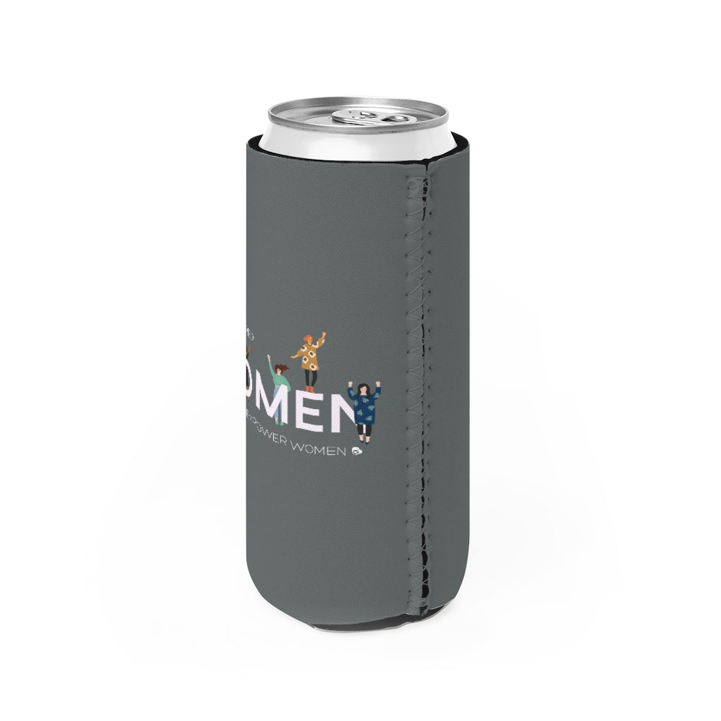 Empowered Women Slim Can Cooler