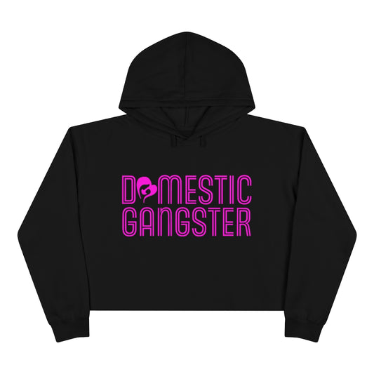 Domestic Gangster Crop Hoodie