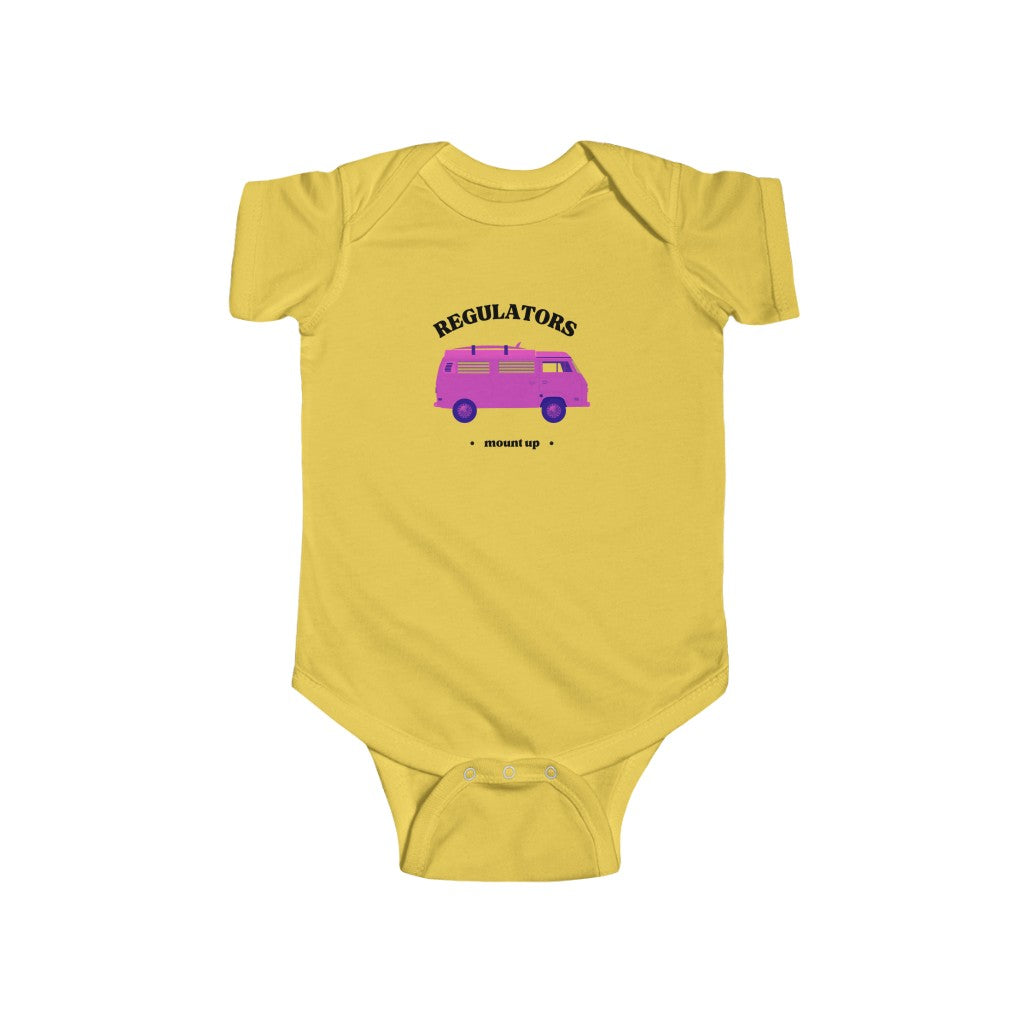 Regulators Mount Up! Infant Fine Jersey Bodysuit