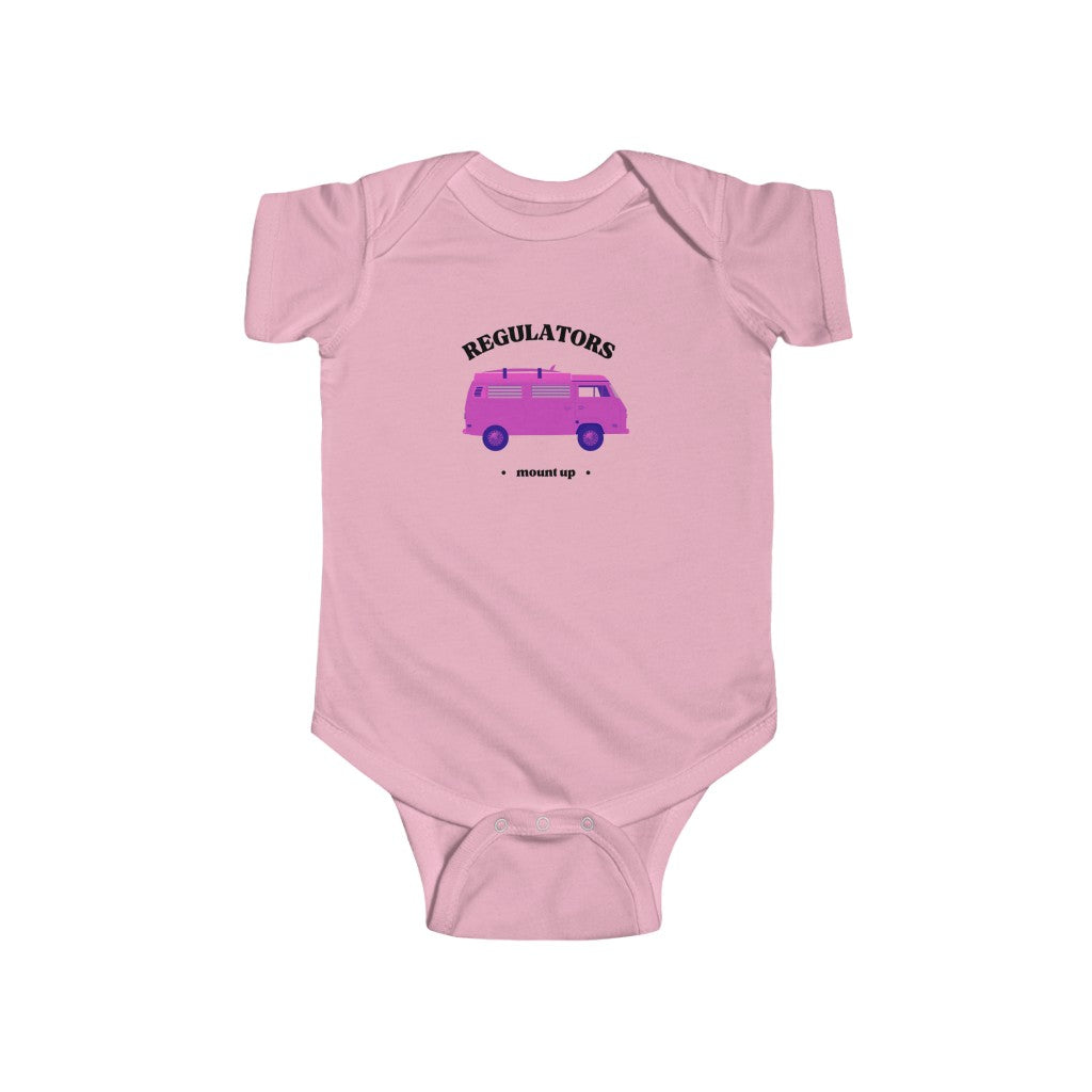 Regulators Mount Up! Infant Fine Jersey Bodysuit