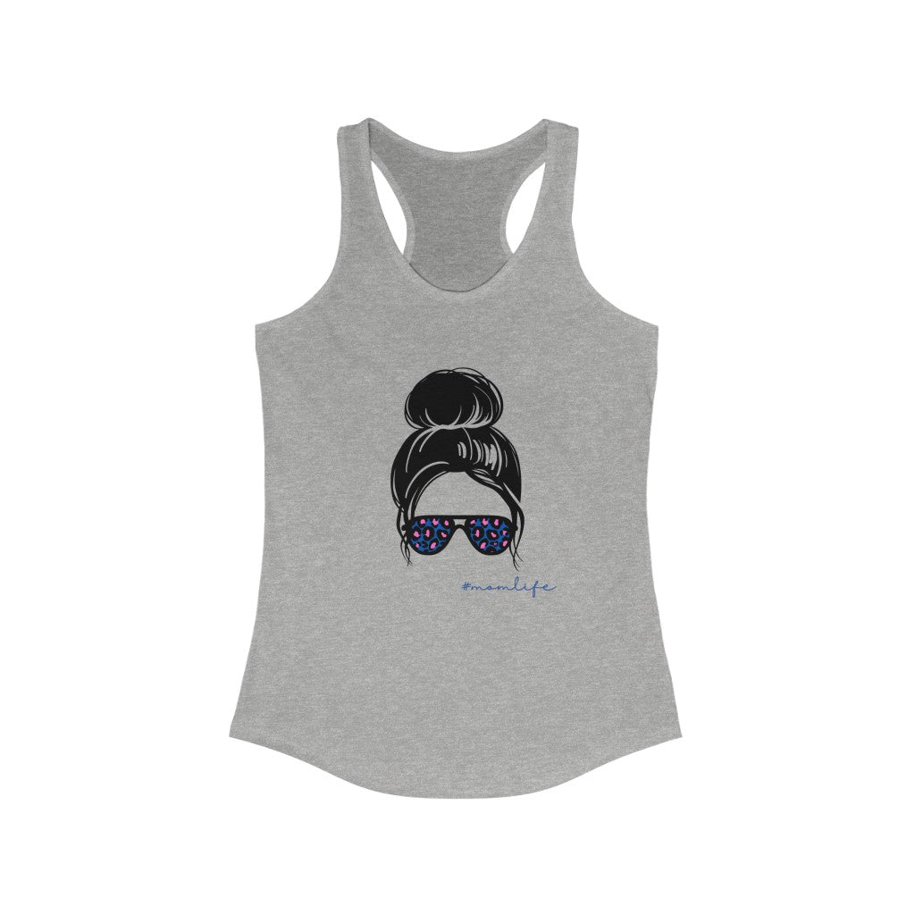 #momlife Racerback Tank