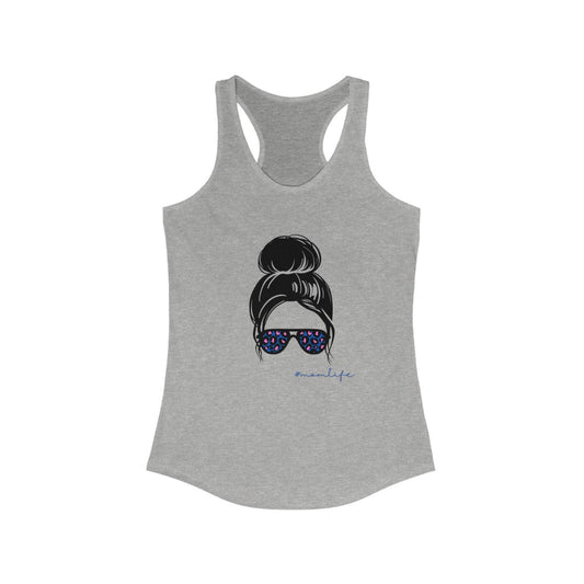 #momlife Racerback Tank