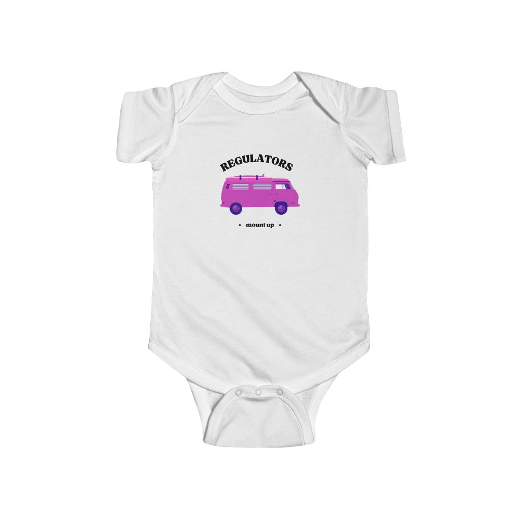 Regulators Mount Up! Infant Fine Jersey Bodysuit