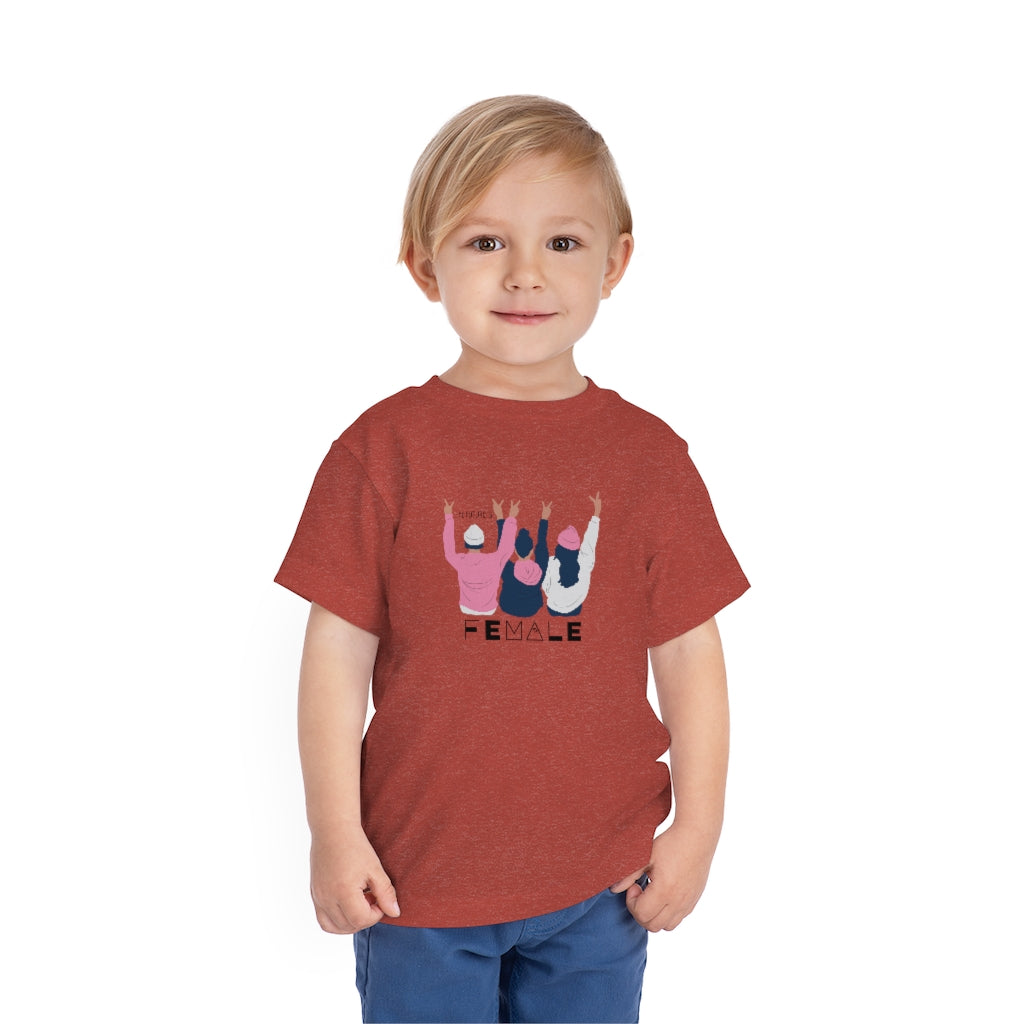 The Future is Female Toddler Short Sleeve Tee