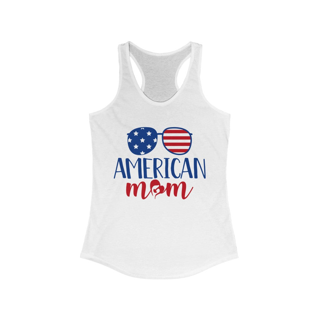 American Mom Racerback Tank