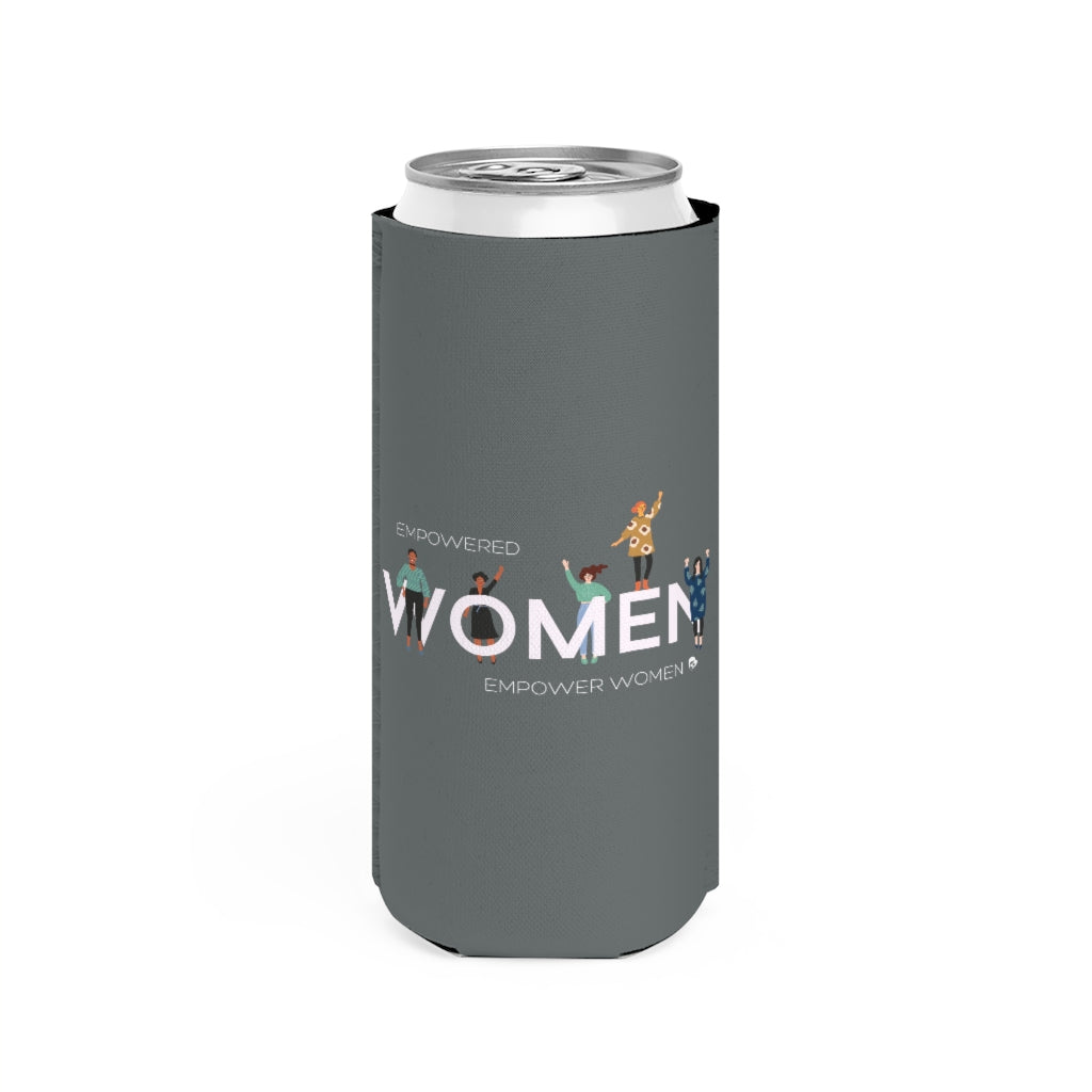 Empowered Women Slim Can Cooler