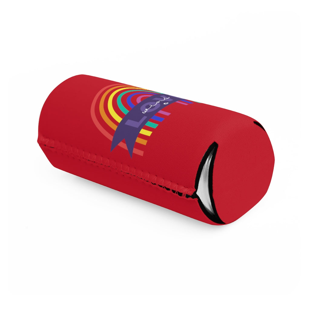 Love Wins Slim Can Cooler