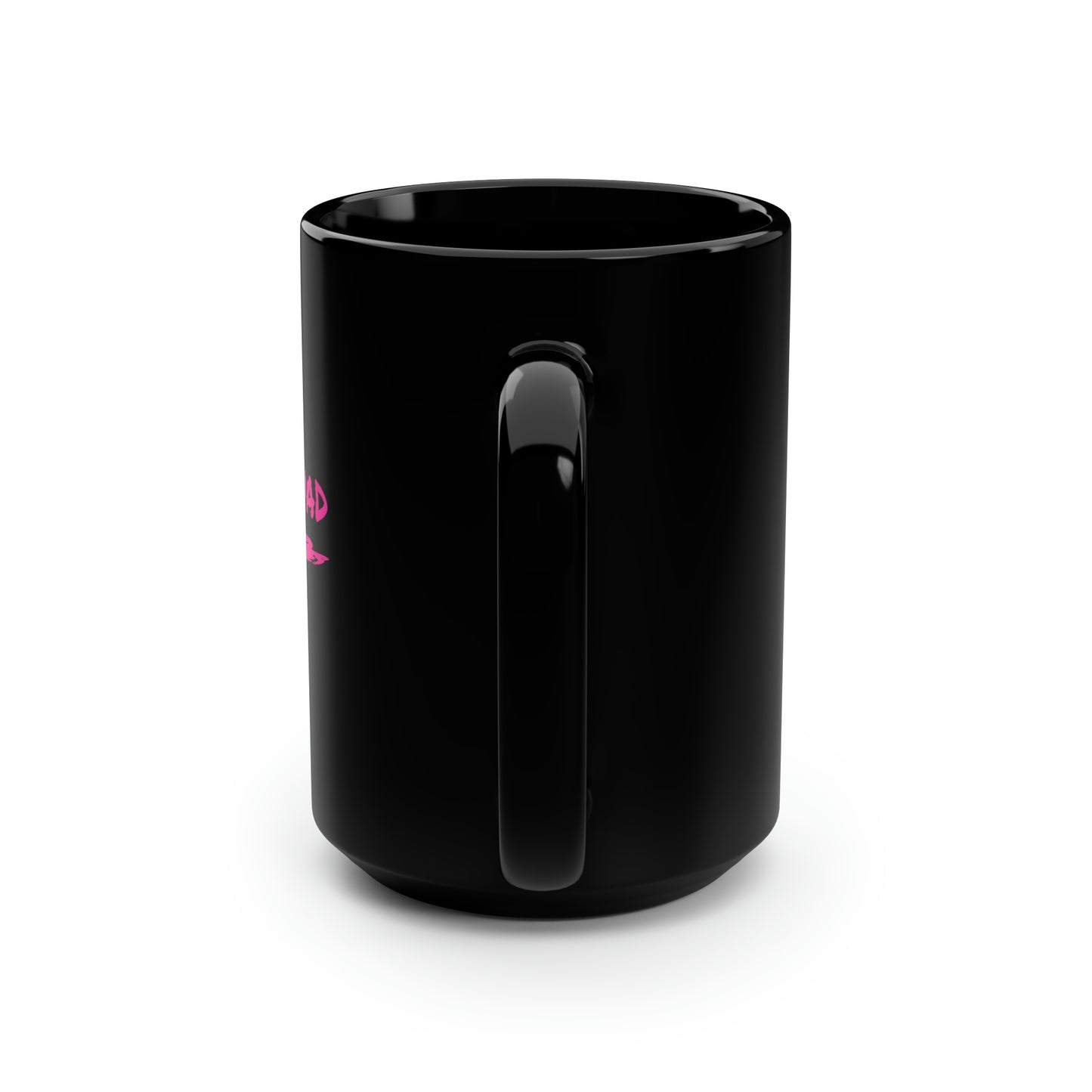 #Momsquad Black Mug, 15oz