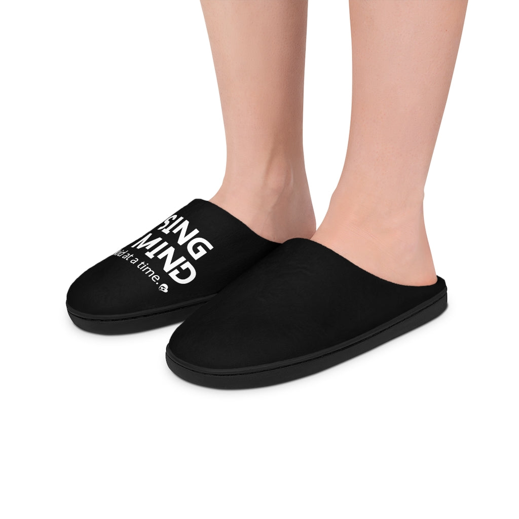 Losing my Mind One Kid at a Time Women's Indoor Slippers