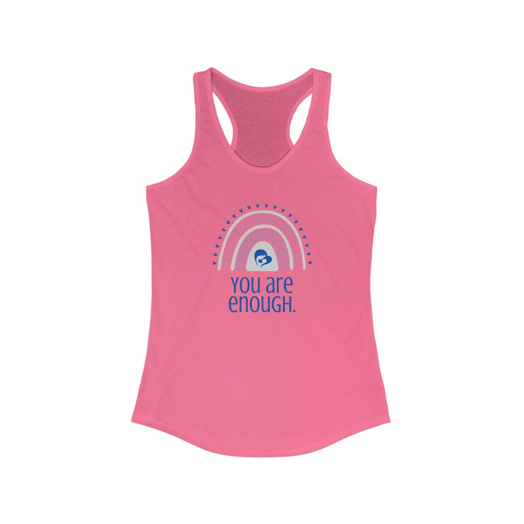 You are Enough Racerback Tank