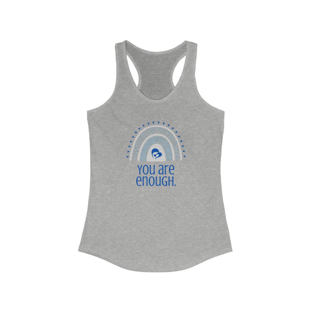 You are Enough Racerback Tank