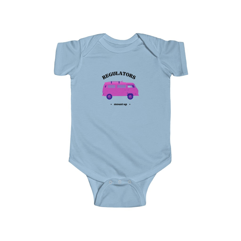 Regulators Mount Up! Infant Fine Jersey Bodysuit