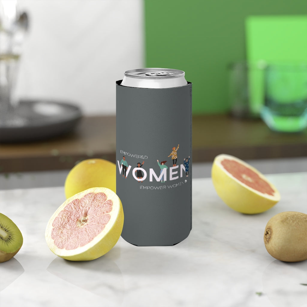 Empowered Women Slim Can Cooler