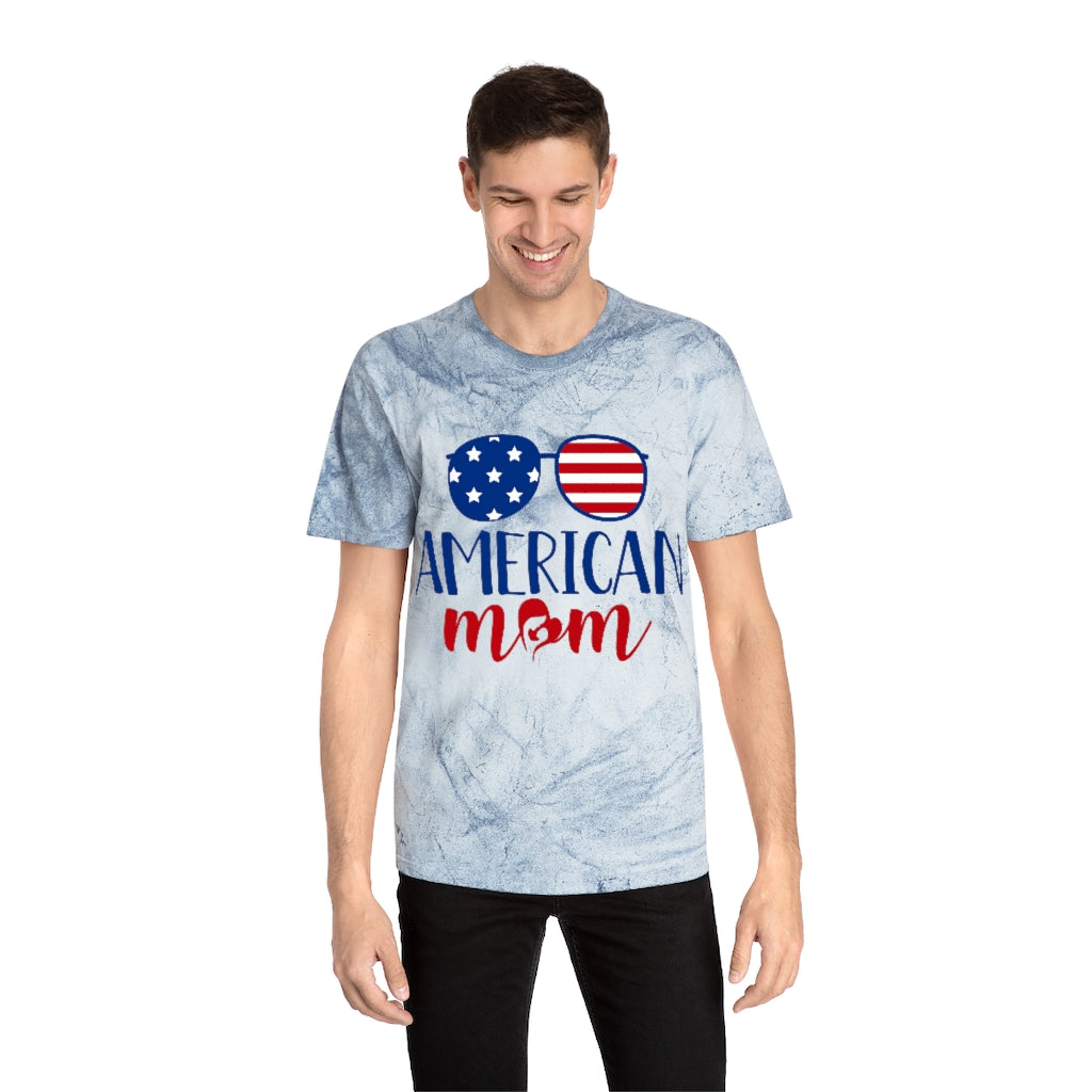 American Mom Tie-dye T-Shirt