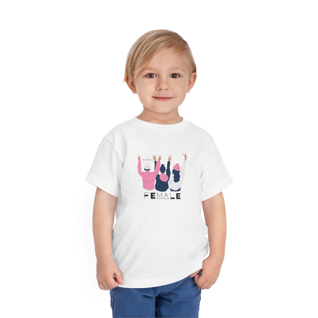 The Future is Female Toddler Short Sleeve Tee