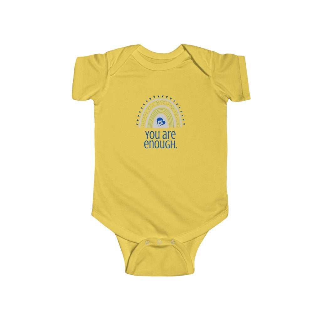 You are Enough Infant Fine Jersey Bodysuit