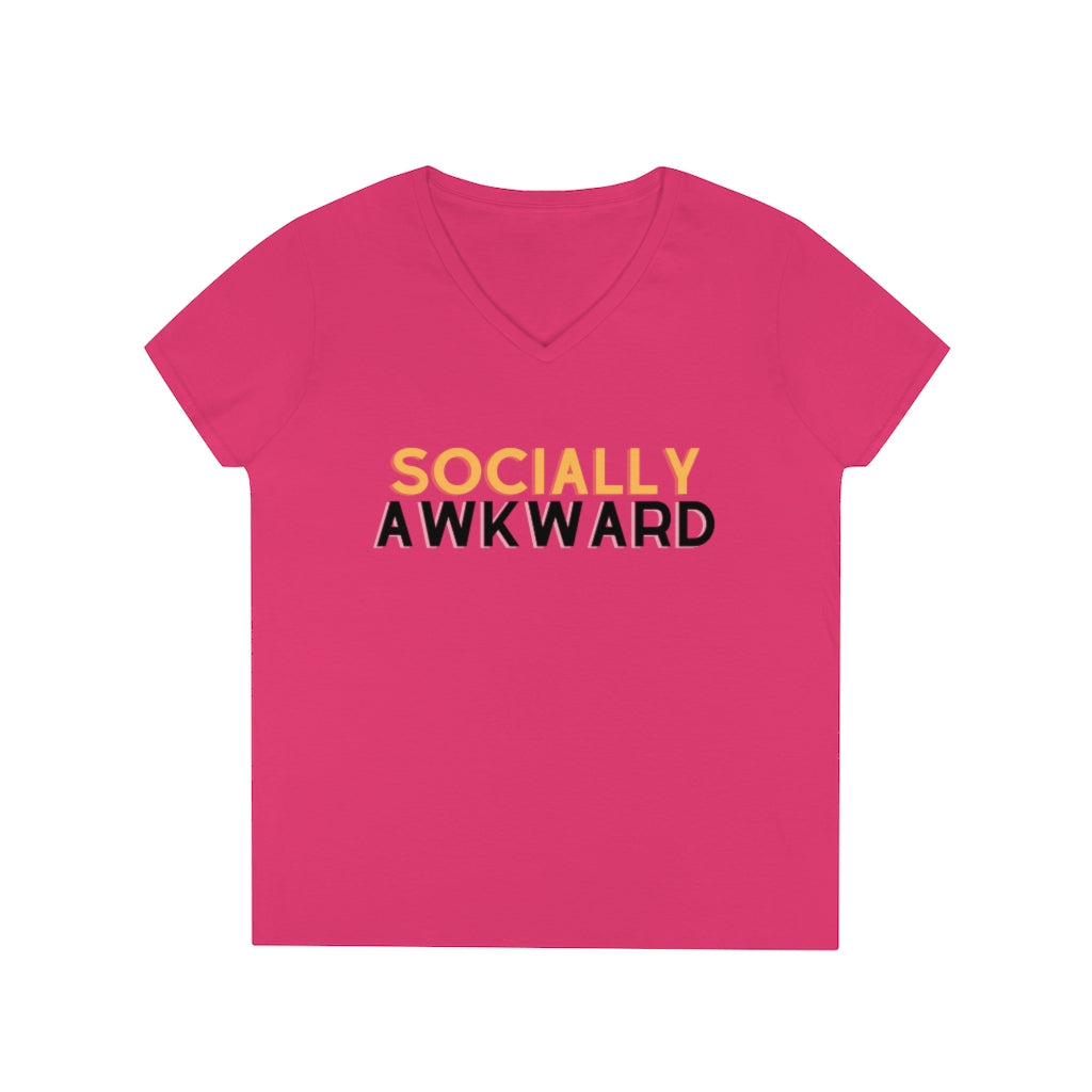 Socially Awkward V-Neck T-Shirt