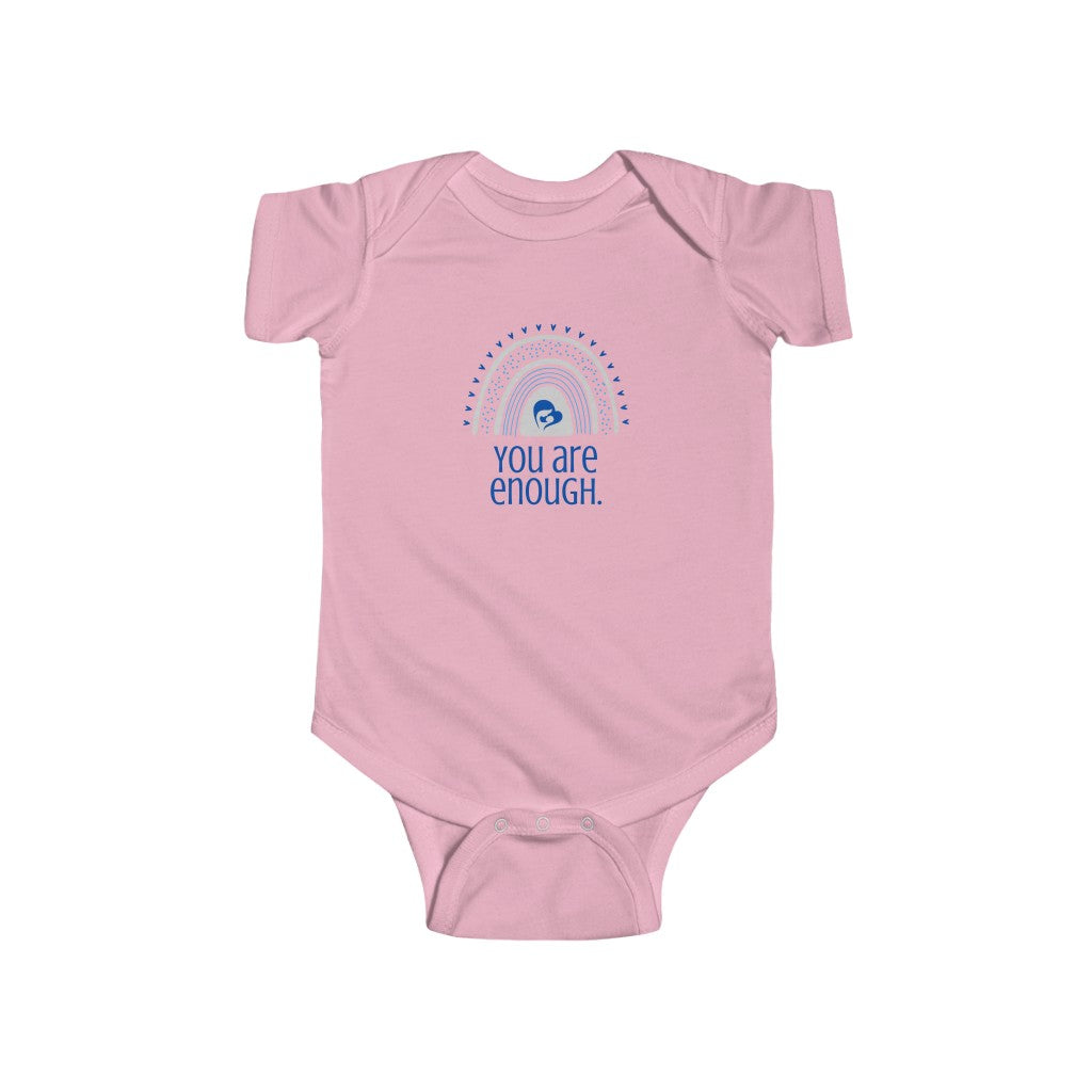 You are Enough Infant Fine Jersey Bodysuit