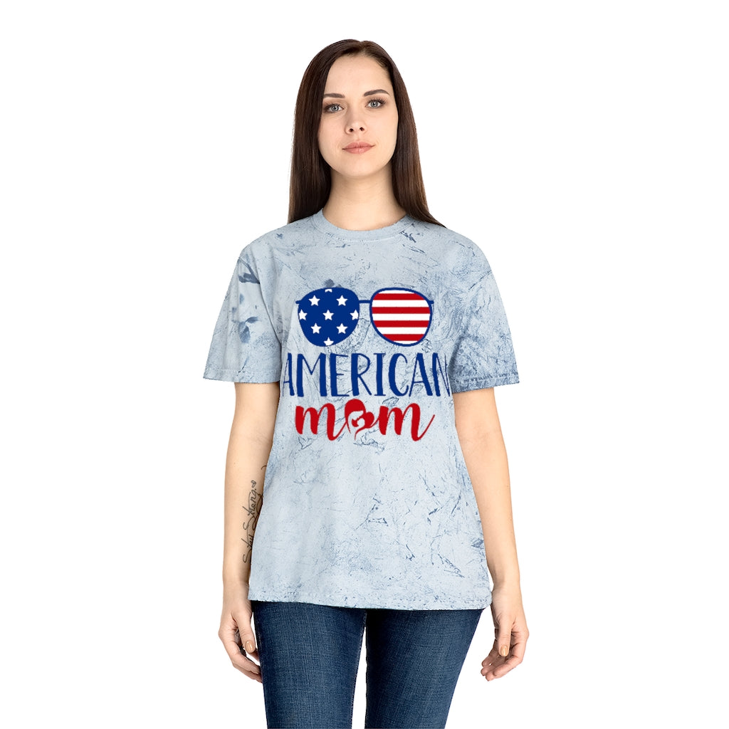 American Mom Tie-dye T-Shirt